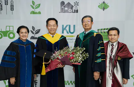 ซีอีโอเจียไต๋ รับปริญญาปรัชญาดุษฎีบัณฑิตกิตติมศักดิ์ ม.เกษตร